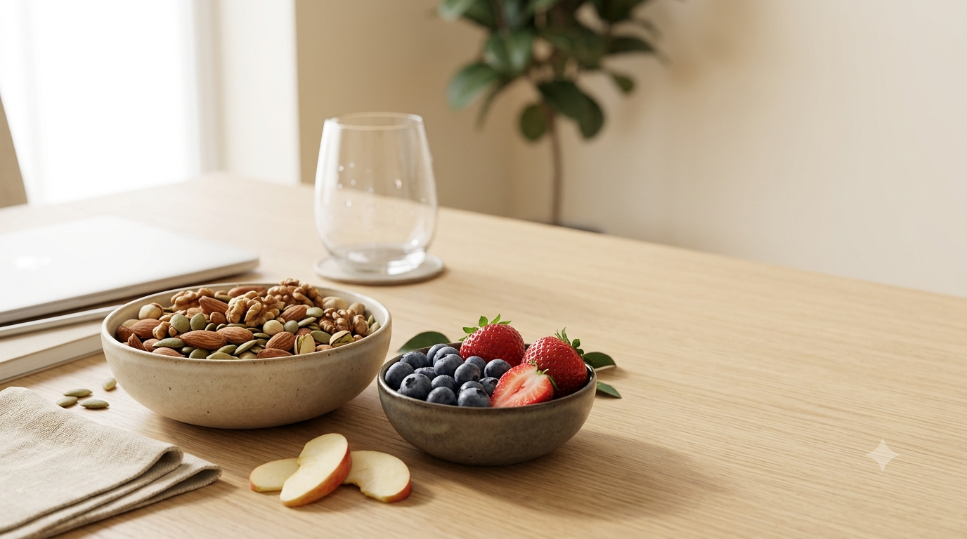 Illustration for Healthy Office Snacks That Actually Satisfy