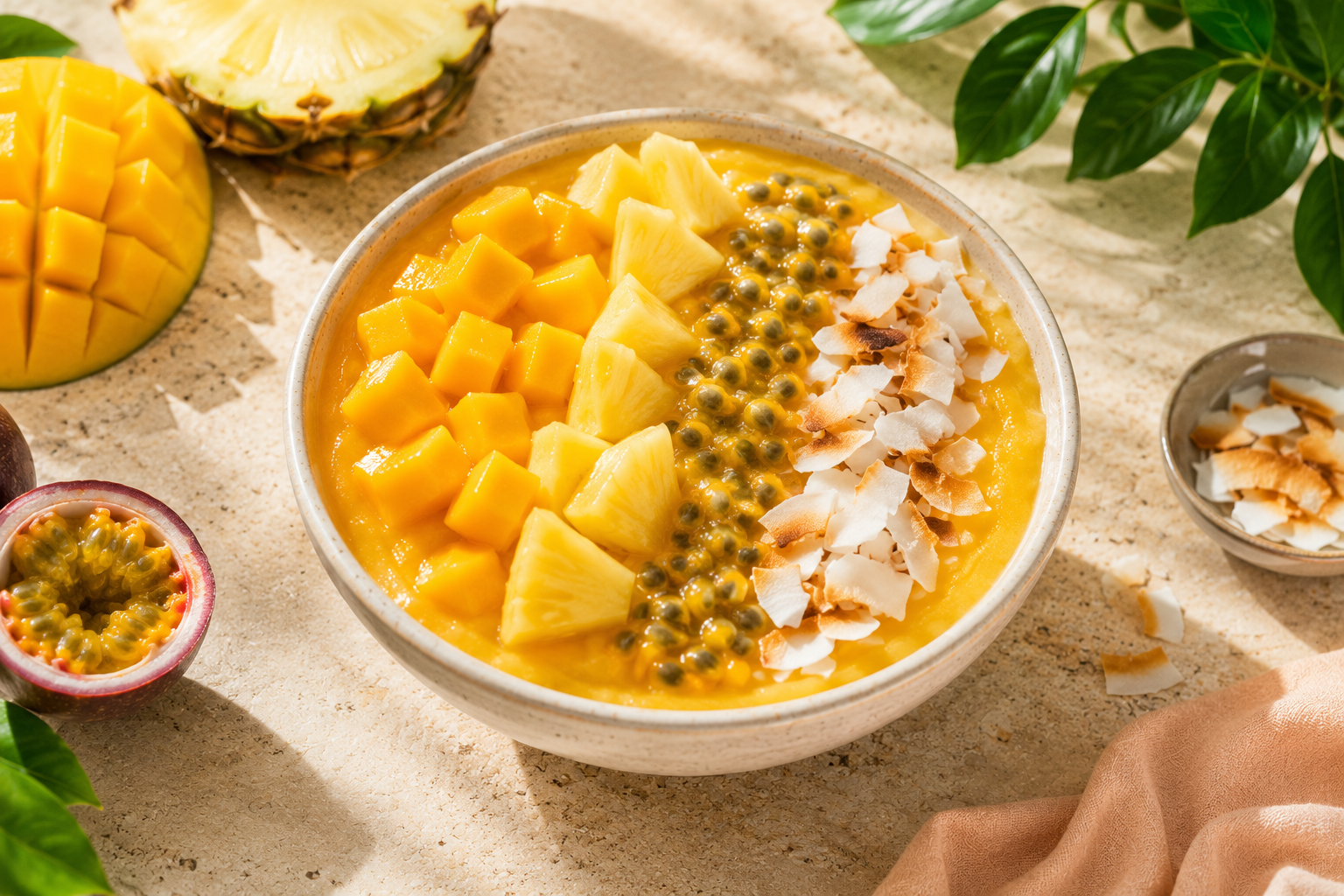 Tropical Bowl illustration.