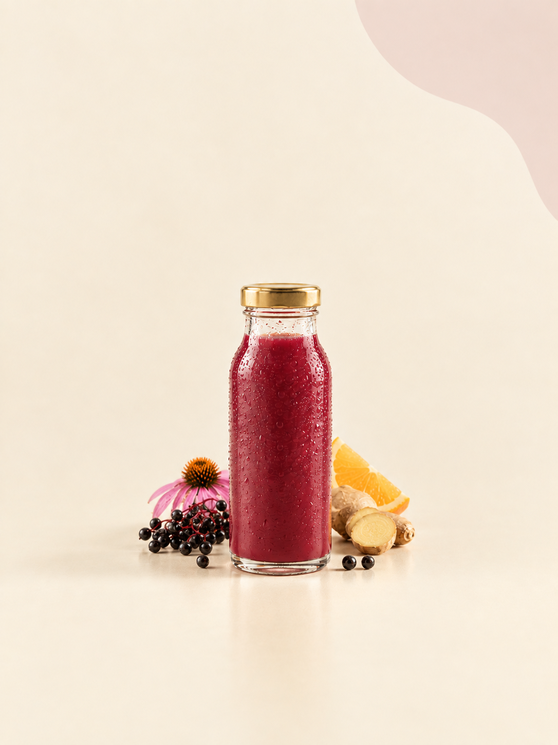 Elderberry Shot illustration.